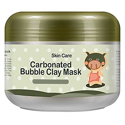 #ad BIOAQUA Carbonated Bubble Clay Piggy Mask Clear Skin Deep Cleanse Nourishment $9.94