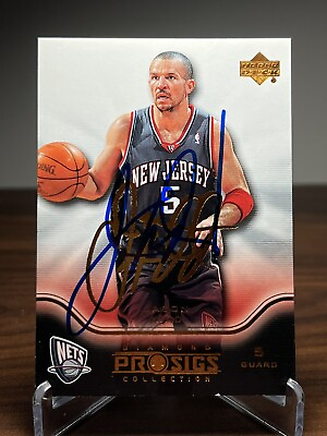 #ad Jason Kidd Signed Autographed 2004 Upper Deck Pro Sigs Basketball Card #54 Auto $25.00