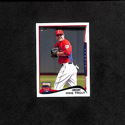 #ad Mike Trout 2014 Topps Update #US 54 Los Angeles Angels $2.99