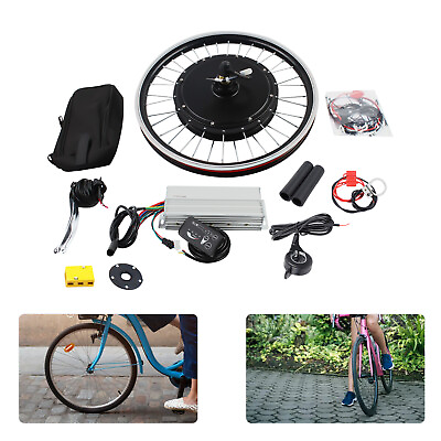 #ad 20 Inch E bike Electric Bicycle Front Wheel Conversion Kit Motor Hub 48V 1000W $210.00