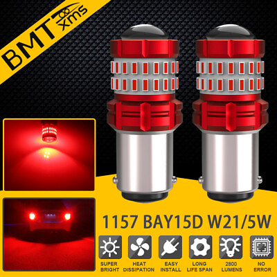 #ad Super Red 1157 BAY15D LED Brake Tail Light Bulb For Toyota RAV4 1996 1997 $12.48