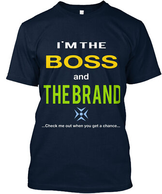#ad I#x27;m The Boss And Brand T Shirt Made in the USA Size S to 5XL $21.87