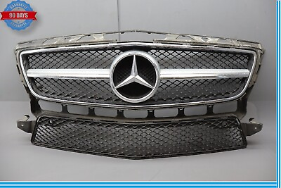 #ad 12 14 Mercedes CLS550 W218 Front Bumper Grille Grill W Emblem A2188851765 Oem $525.00