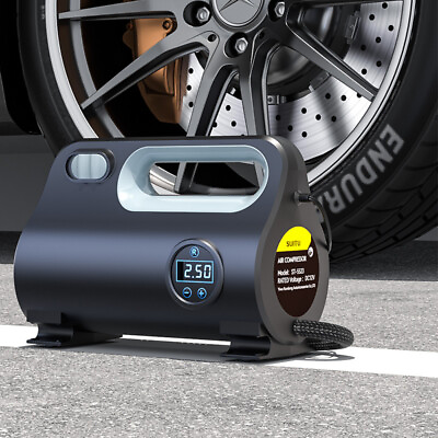 #ad Heavy Duty Portable Air Compressor Car Tire Inflator Electric Pump Auto New 12V $24.50