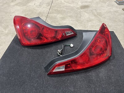 #ad #ad 2009 2013 Infiniti G37 IPL Coupe taillights rear right left pair OEM $180.00