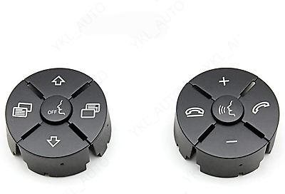 #ad 2x Steering Wheel Switch Button Black For Mercedes Benz W164 ML GL W251 R Class $24.64