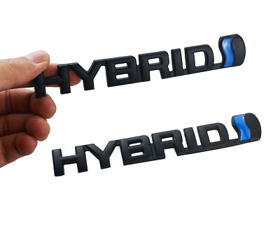 #ad 2X Metal Hybrid Emblem 3D Badge Styling Logo Nameplate $12.99