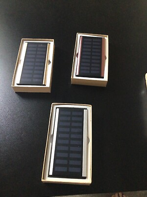 NEW Titanium Fast Charging Portable Solar Battery Power Pack 20000 mAh $10.00