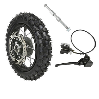 #ad 10quot; 2.50 10 Front Rim amp;Tire Wheel Assembly Disc Brake for pit Bike Honda CRF50 $148.64