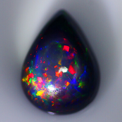 #ad 7.141Ct MUSEUM GRADE EXTREME DAZZLER TSEHAY HONEY WELO 100% NATURAL BLACK OPAL $499.99
