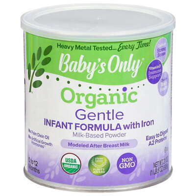 #ad Baby#x27;s Only Organic Infant Formula Organic 2 Su... 21 Ounces EXP 05 01 2025 $24.99