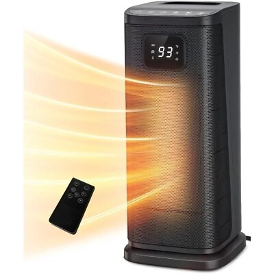 #ad Dreo 1500W Portable Heater DR HSH004 Black $39.99