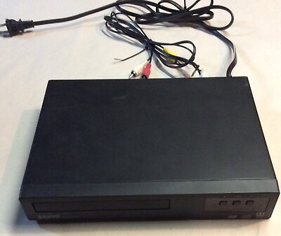 #ad SANYO Compact DVD Player Model #FWDP105FA Black Color.without Remote.works. $13.99
