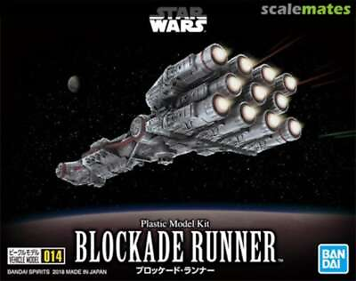 #ad 014 Blockade Runner quot;Star Warsquot; Bandai Hobby Vehicle Model $13.99