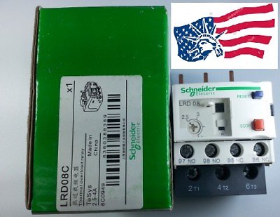 #ad LRD08C Schneider Thermal Overload Relay 2.5 4A $16.50