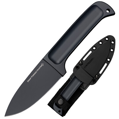 Cold Steel Forged Knife 4quot; One Piece Gray Teflon Coated High Carbon Construction $44.09
