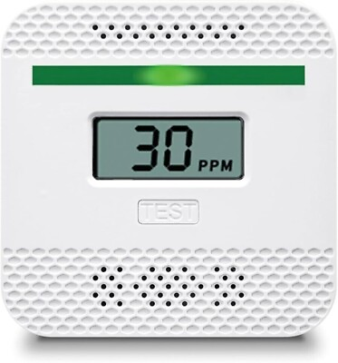 #ad #ad Carbon Monoxide Detectors Gas Monitor Alarms with LCD Digital Display For Home $15.99