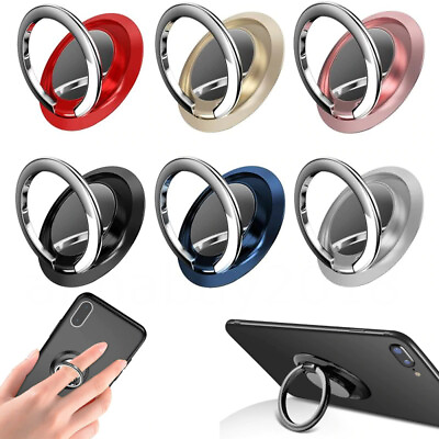 #ad Finger Ring Holder Stand Grip 360° Rotating For Cell Phone Car Magnetic Mount $2.25
