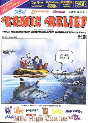 #ad COMIC RELIEF MAGAZINE 1989 Series #37 Very Good $4.12