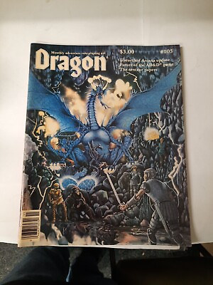 #ad Dragon Magazine Issue 103 November 1985 GBP 18.00