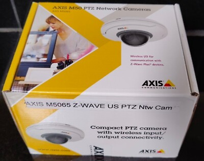#ad Axis 0117 004 M5065 1080p Z Wave IP Network PTZ Security Camera $299.99