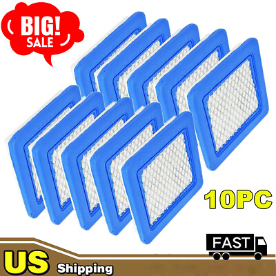 #ad #ad 10PCS Air Filter Lawn Mower Filters For Briggs amp; Stratton 491588 491588s 399959 $14.31
