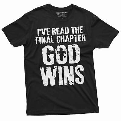 #ad God Wins Shirt Jesus Christ God shirt Bible Faith Church Religion Christian Tee $19.31
