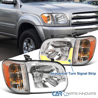 #ad Switchback Sequential LED Fits 05 06 Toyota Tundra 05 07 Sequoia Turn Signal $171.86