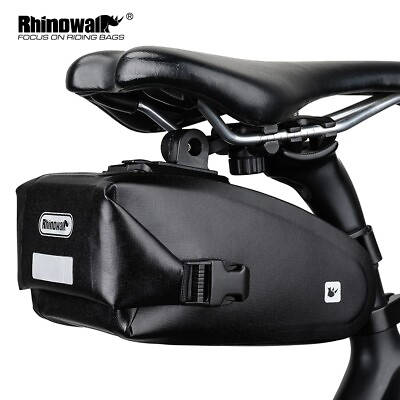 #ad Rhinowalk Bicycle Saddle Bag MTB 1.5L Cycling Rear Seat Bag Full Rainproof $22.99