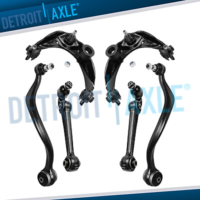#ad Front Upper amp; Lower Control Arm w Ball Joints for Ford Fusion Lincoln MKZ Milan $145.49