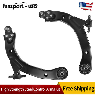 #ad Pair Front Lower Control Arms amp; Ball Joints For 2005 2010 Chevy Cobalt HHR FE1 $58.89