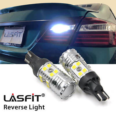 #ad Clear White LASFIT LED Reverse Backup Lights Bulbs 921 922 T15 Canbus Error Free $25.99