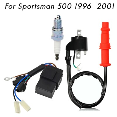 Ignition Coil Spark Plug CDI Box For Polaris Sportsman 500 1996 2001 3085564 $23.99