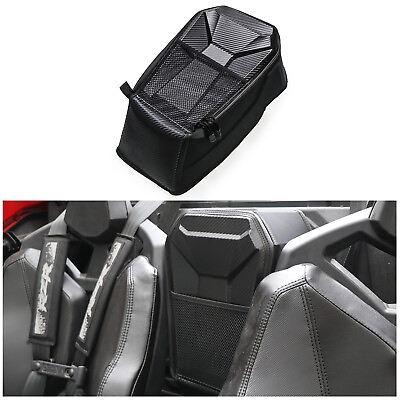 #ad Carbon Fiber UTV Center Seat Storage Bag for Polaris RZR 570 800 S 900 1000 XP $39.35