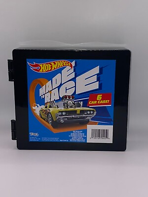 #ad HOT WHEELS STORAGE CASE MADE TO RACE 6 CAR TRAVEL BOX $9.00