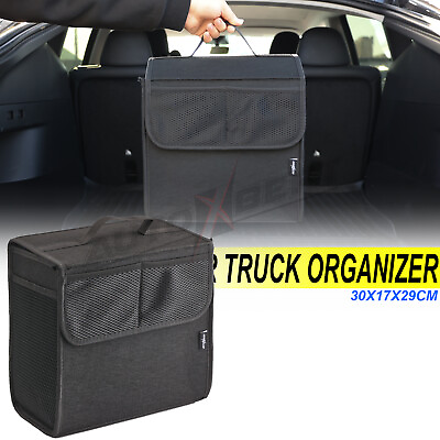 #ad Foldable Auto Boot Tidy Trunk Storage Bag Felt Organizer Box Travel SUV Car RV amp; $11.35