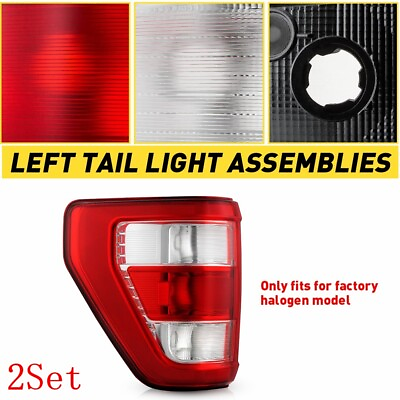 #ad For 2021 23 Ford F150 XL Light Brake Lamp w o Blind Spot TaiL Driver Side 2Set $126.34