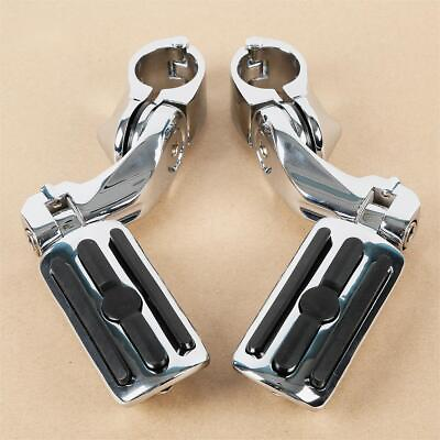 #ad 1 1 4quot; 1.25quot; Motorcycle Highway Crash Bar Foot Pegs Fit For Harley Touring $42.50
