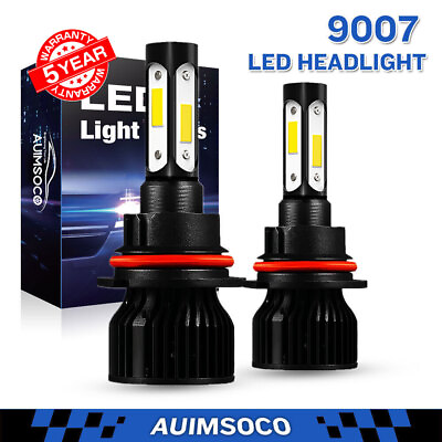 #ad 2X H13 9008 LED Headlight Super Bright Bulbs Kit 420000LM White Hi Lo Beam 6000K $29.99