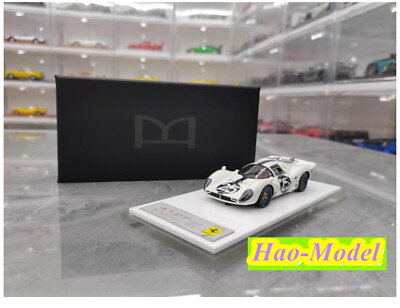 #ad DMH 1 43 412P Retro style #25 Limited edition Resin Diecast Model Car White Toys $238.48