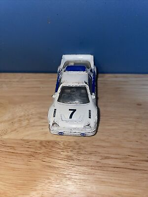 #ad Matchbox FORD RS 200 blue white #7 1986 LOOSE $7.99