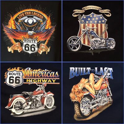 #ad #ad Fits Harley Davidson T Shirt Mens Screen Printed Many More Quality $27.99