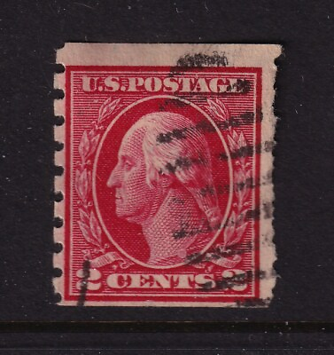 1912 Sc 413 early coil issue used single perf 8½ vertical CV $50 FAULTY 14 $12.50
