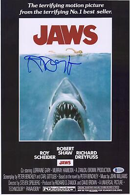 #ad Richard Dreyfuss Jaws Autographed 11quot; x 17quot; Movie Poster $104.99