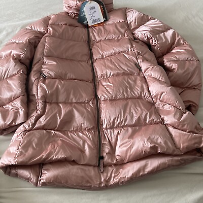 parajumpers pink puffer coat Aline womens size s $350.00