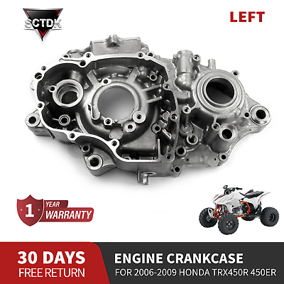 #ad Left side Engine Crankcase FOR 2006 2009 HONDA TRX450R TRX450ER 11200 HP1 600 $309.00