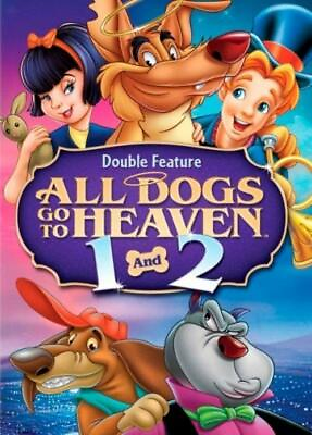 #ad All Dogs Go to Heaven 1 amp; 2 DVD Full Screen 2 Disc Set NEW $6.48