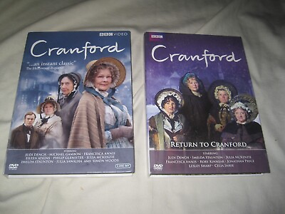 #ad LOT of CranfordReturn To Cranford DVD#x27;s 3 Disc BBC Judi Dench Elizabeth Gaskell $11.97