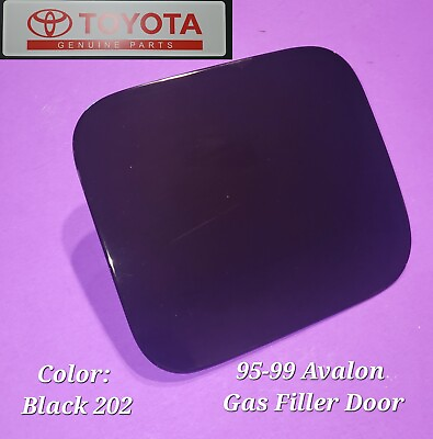 #ad 95 96 97 98 99 Genuine Toyota Avalon Gas Door Fuel Filler Door Lid Cover Black $54.98