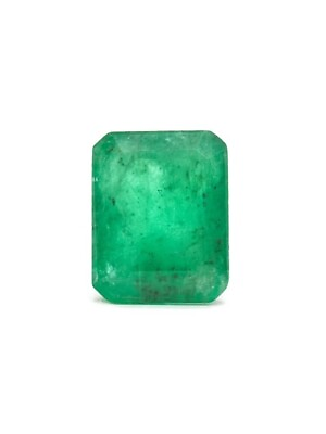 #ad 1.40 Carat 8X6 Natural Zambian Emerald Octagon Cut Loose Gemstone For Jewelry $53.99